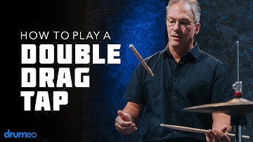 How To Play A Double Drag Tap - Drum Rudiment Lesson