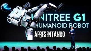 Novo robô humanóide de IA sacode a indústria - Unitree G1 - (bate Tesla Bot e Boston Dynamics)