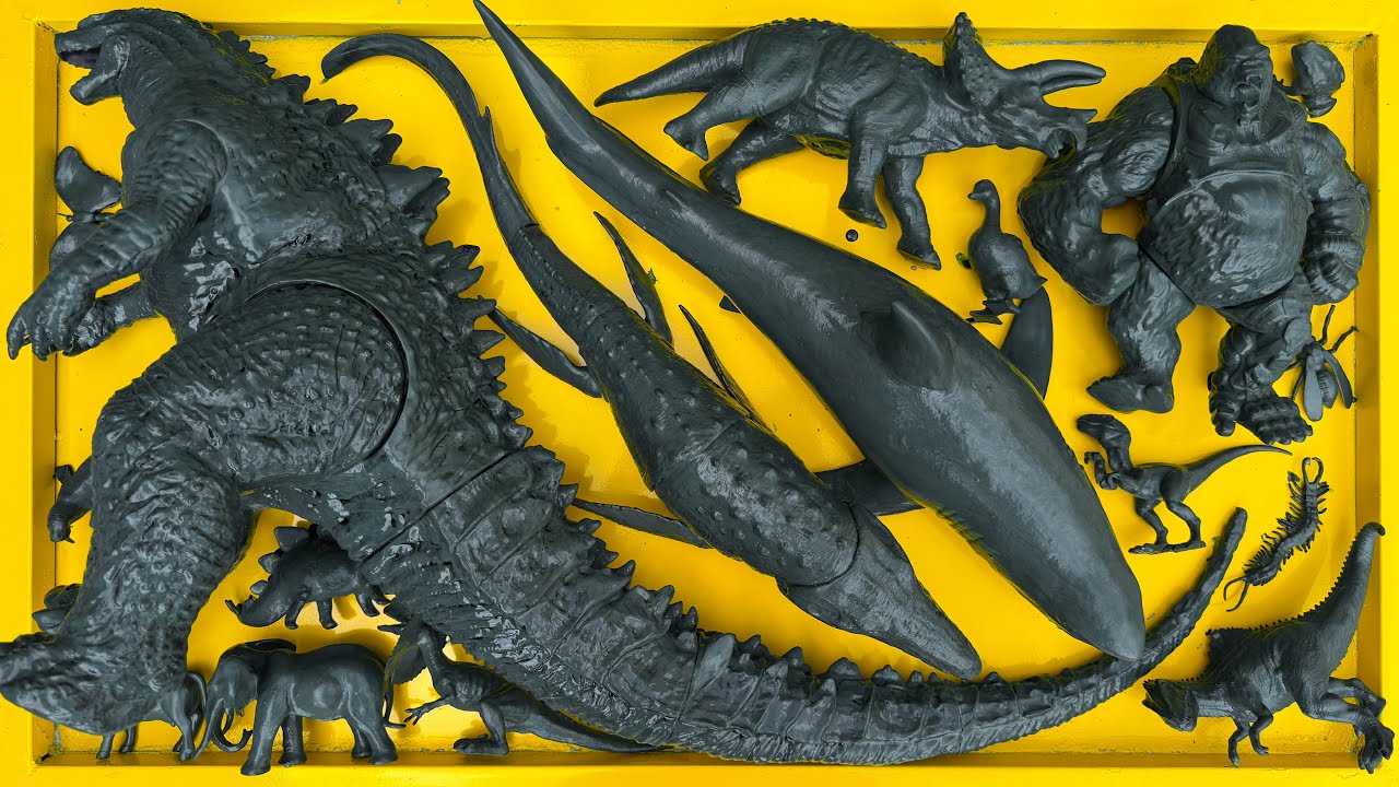 Dinosaurus Jurassic World Dominion: T-rex/ Brachiosaurus/ Skibidi/ Spider-Man/ KingKong/ KingGidorah