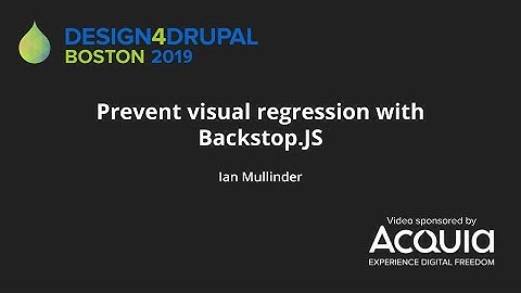 Prevent visual regression with Backstop.JS