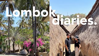 Lombok diaries: sade village, kuta & novotel (vlog) 🌊🌴🌅🐚