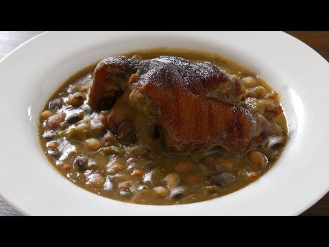 10 Bean Soup with Ham Hocks (Simfonio Pressure Cooker)