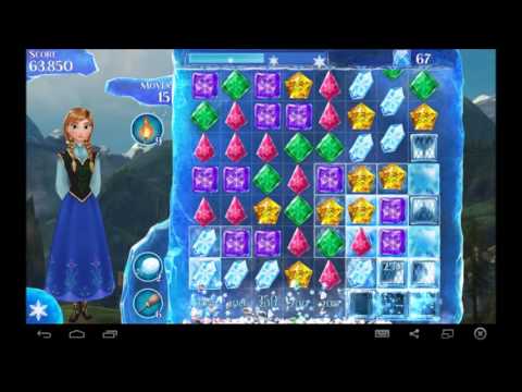 Frozen Free Fall Level 285 – Disney’s #1 puzzle game – New update