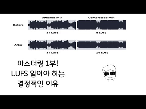   미디 작곡의 마지막 작업 마스터링 1부 LUFS True Peak Meter