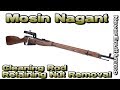Mosin Nagant Cleaning Rod Retaining Nut Removal (Cleaning Rod Won&#39;t Screw In?)