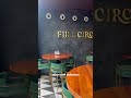Weekend dinner scenes at Full Circle, RR Nagar 🍽✨ #travel #food #clubbing