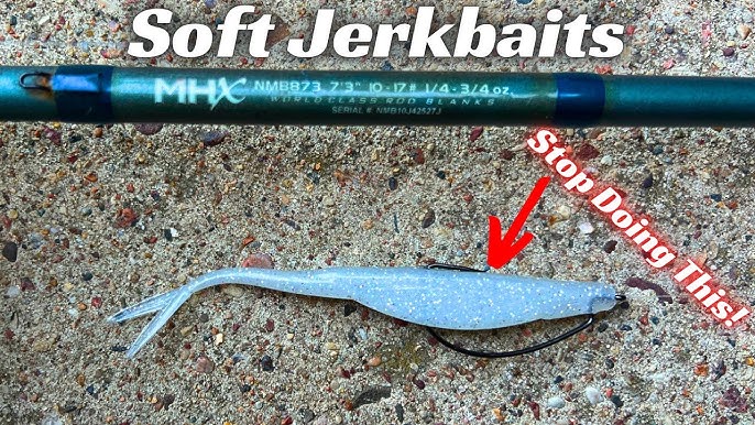 Soft Jerkbait Tricks You Need To Try! (Plus Underwater Fluke Fishing  Footage) 