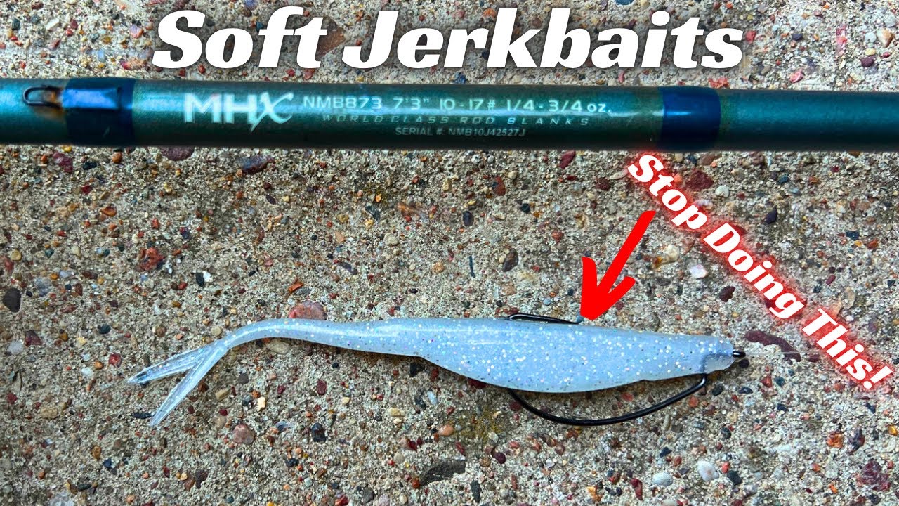 90% Of Anglers Don't Know How To Fish A Soft Jerkbait! Try These Retrieves!  