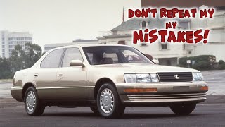 Lexus LS-400 I (1989-1994) problems and weak points