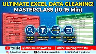 The Ultimate Excel Data Cleaning Masterclass
