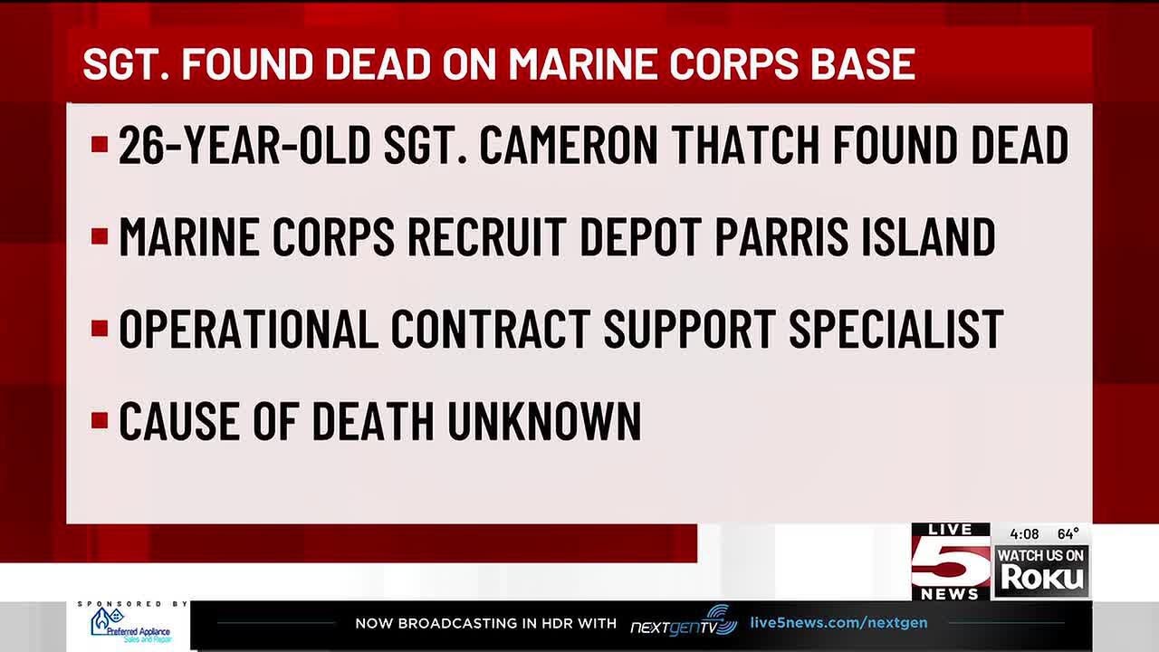 VIDEO: Sgt. found dead on Marine Corps base in Parris Island