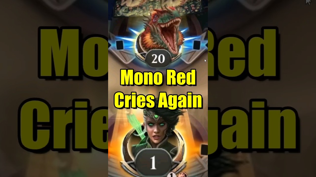 Love Beating Mono Red At 1 Life. 🙂