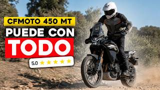¿La REINA de las TRAILS BARATAS? CFMOTO 450 MT