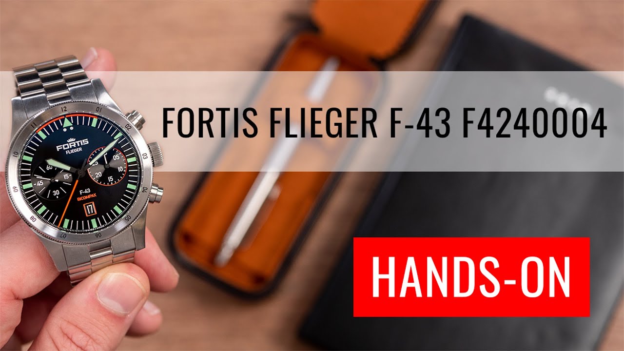 HANDS-ON: Fortis Flieger F-43 Bicompax Automatic Chronograph