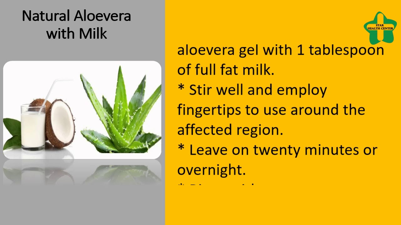 How Aloe Vera & Coconut Oil Treats Psoriasis YouTube