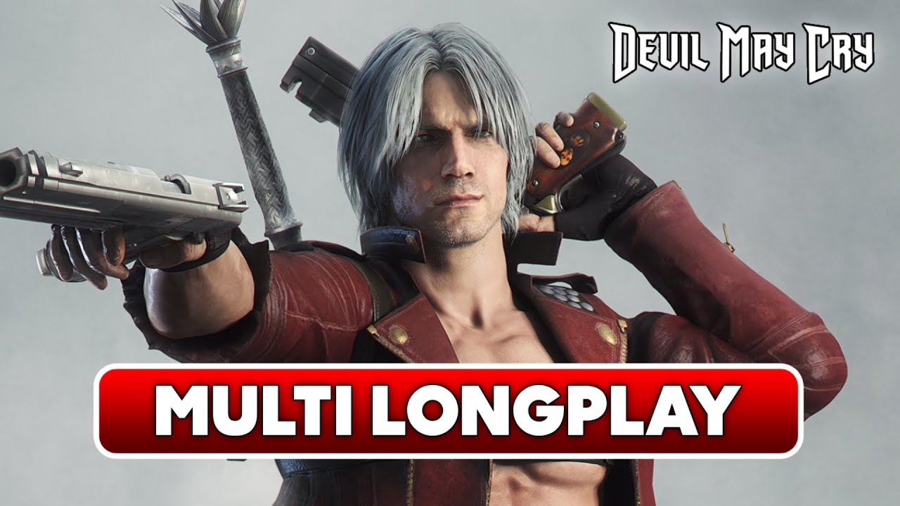 DEVIL MAY CRY 1, 2, 3, 4, DMC, 5 - LONGPLAY (FULL GAME) (6 IN 1)