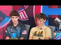 ACO Juniors Doubles 3x World Champs Riley Brewster & Caleb Rogers with Hole Nation's Rich Pyle