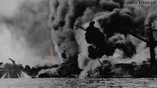 1941 Radio: KGU Honolulu Live Report During Pearl Harbor Attack NBC Broadcast, Dec 7, 1941