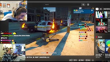 xQc Reacts to his Best RP Clips