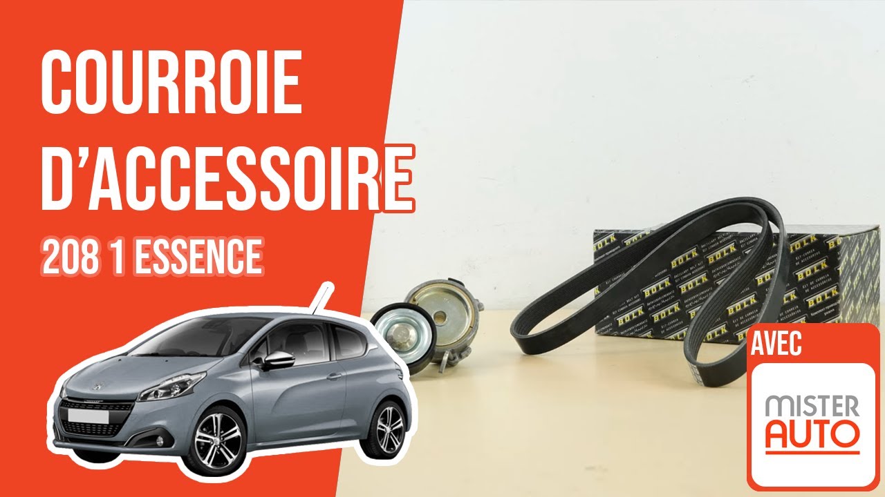 Changer la Courroie d'Accessoire PEUGEOT 208 1 1.2 PURETECH 🚗 