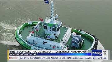 First fully electric US tugboat to be built in Alabama
