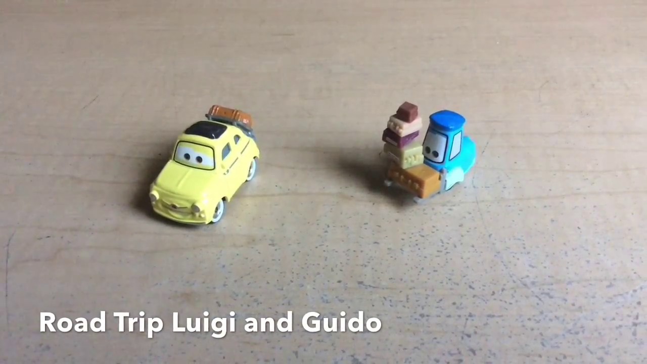 Disney Pixar Cars 2017 Road Trip Luigi and Guido - YouTube