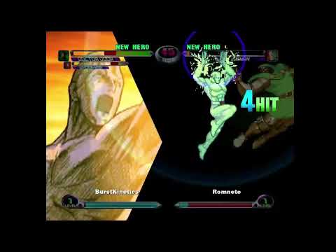 MvC2: Romneto - Iceman/Thanos (15%) Comeback vs Venom/Spidey/Doom (205%) [Khaos] .:7.6.23:.