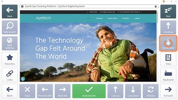Eye Gaze Web Browsing Grid 3