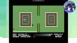 10 year old plays Commodore 64 Game -Hover Bovver!