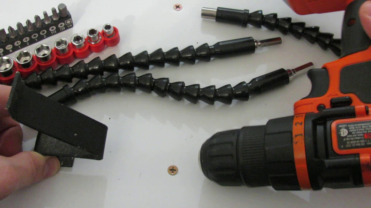 How Flexible Drill Bit Shaft Extension Works YouTube