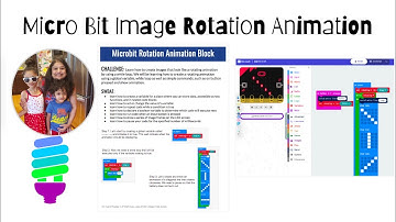 Microbit Image Animation Rotation with While Loop