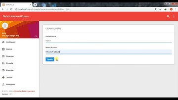 Sistem Informasi Kursus Dengan PHP & Mysql