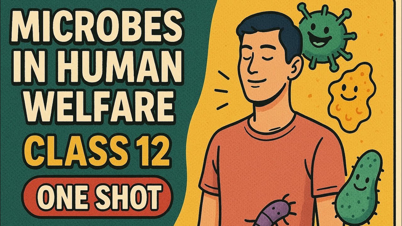 Microbes in Human Welfare Class 12 | NCERT Biology One Shot for Boards ...