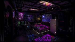  Sleeping Quarters | Spaceship Ambience | Sleep Sounds White Noise with Deep Bass