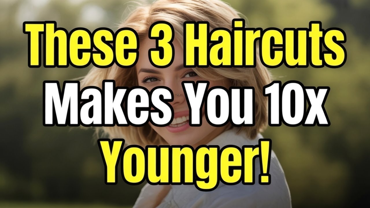 3 Haircuts That Will Make You Look 10 Years YOUNGER & 3 You Should Avoid | For Women Over 70a
