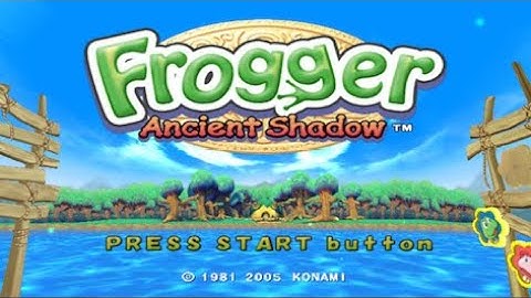 Frogger: Ancient Shadow (PS2) Intro + Gameplay