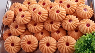 حلوة العشر دقائق بدون زبدة هشيشة كذوب فالفم بمذاق الحامض 🍋سهلة وسريعة