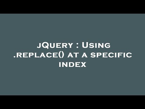 jQuery : Using