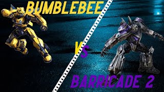 Bumblebee VS Barricade 2