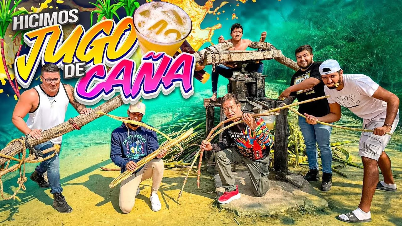 🔥VIAJANDO CON EL CREW RETOJORJAIS, HICIMOS JUGO DE CAÑA🔥