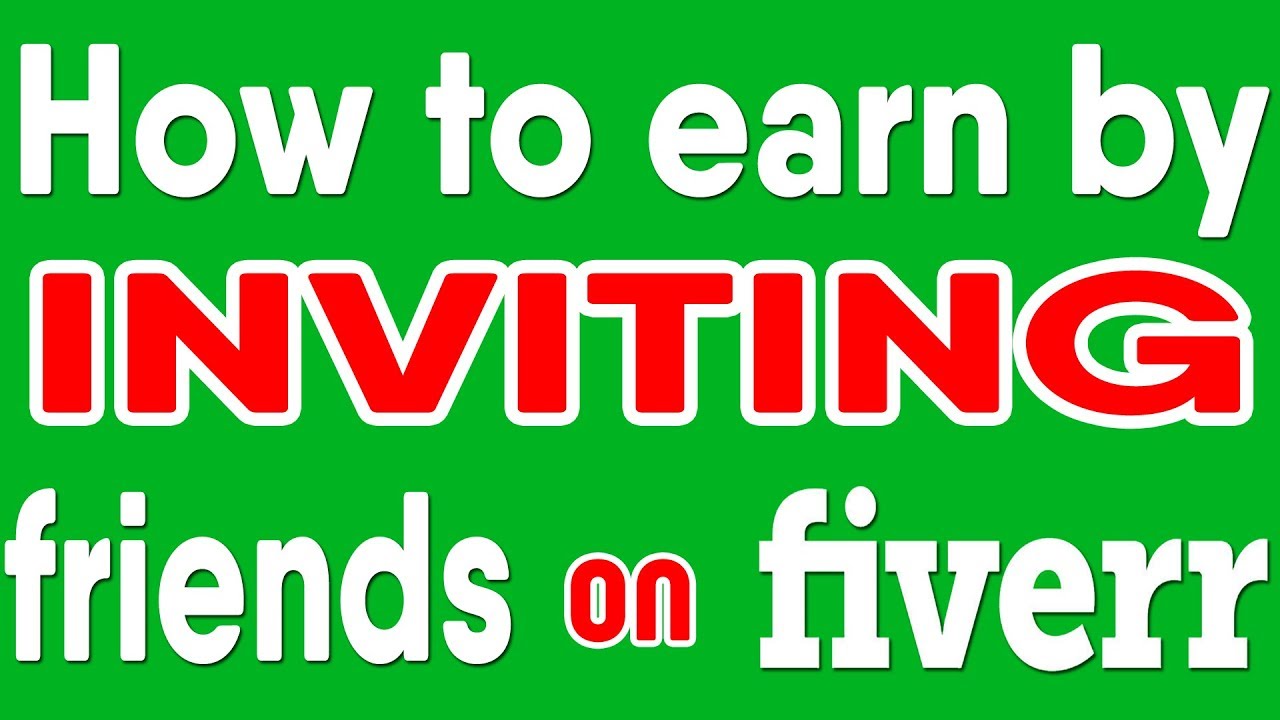 how to make money with fiverr affiliate program