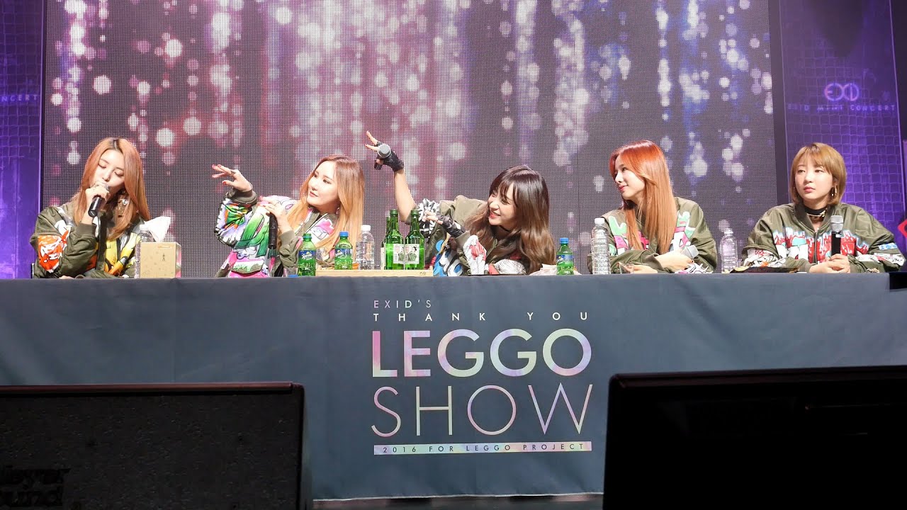 [4K/160214] EXID 레고쇼 LEGGO SHOW : 04 핫핑크(HOTPINK) Acoustic ver. 직캠