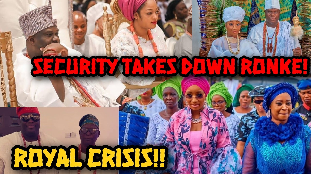 Ronke Brêåks down in Têårs! Ooni Sends security after Fîghtịñg Ooni father over Queen Naomi