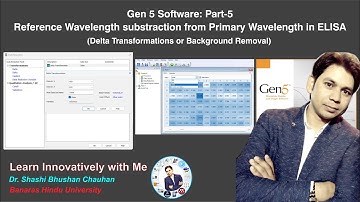 Reference Wavelength substraction from Primary Wavelength in ELISA (Delta Transformations)