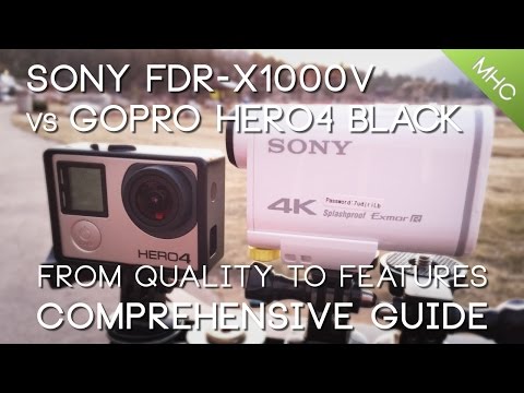 Sony FDR-X1000V vs