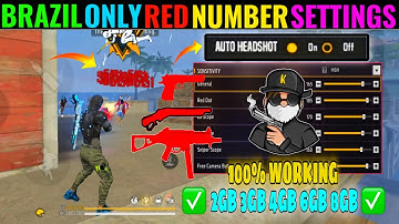 All Gun Headshot Sensitivity Setting After New OB49 Update | Free Fire Max Auto Headshot Sensitivity