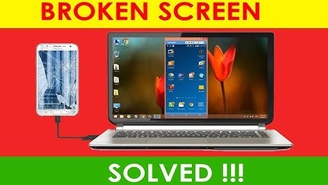How To Use Broken Phone using Vysor on PC/Laptop? Broken Screen Solved!