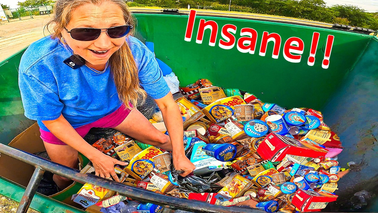Вы не поверите, что мы нашли! Поиски в мусорных баках и день сбора мусора в богатом районе
