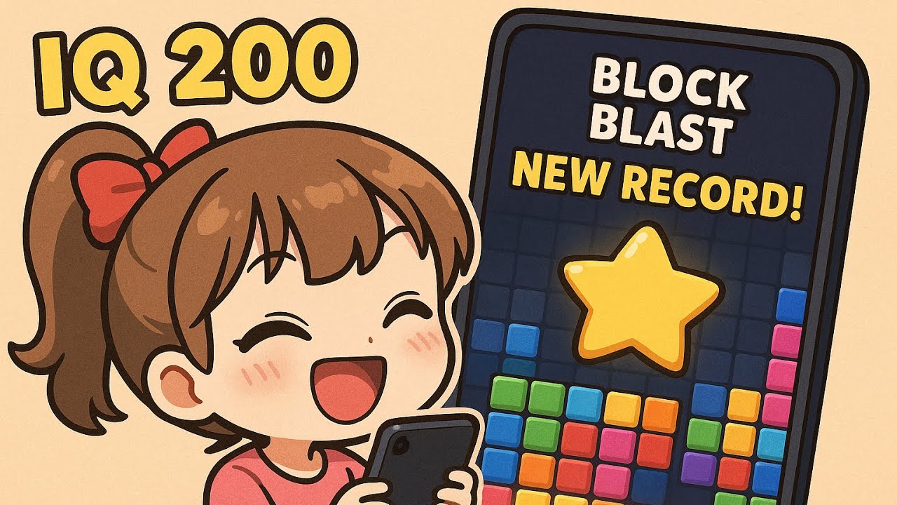 IQ 200 CHƠI BLOCK BLAST PHÁ ĐẢO KỶ LỤC CỦA MÌNH !?!? | Bơ Bé Channel