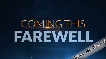 Farewell Teaser  || Batch 2016-17 || Multimedia Core